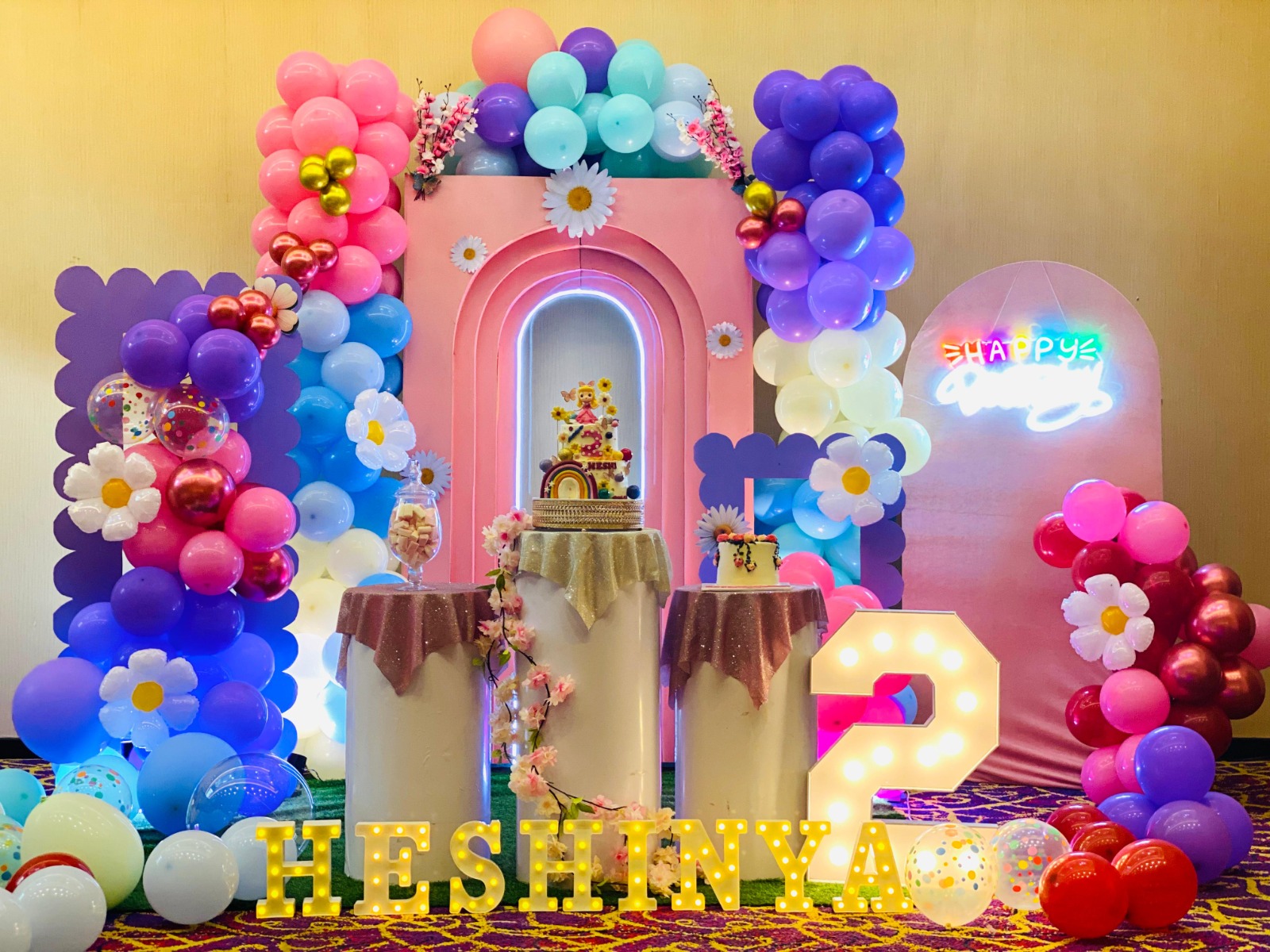 3D Arch — event decoration design in Sri Lanka