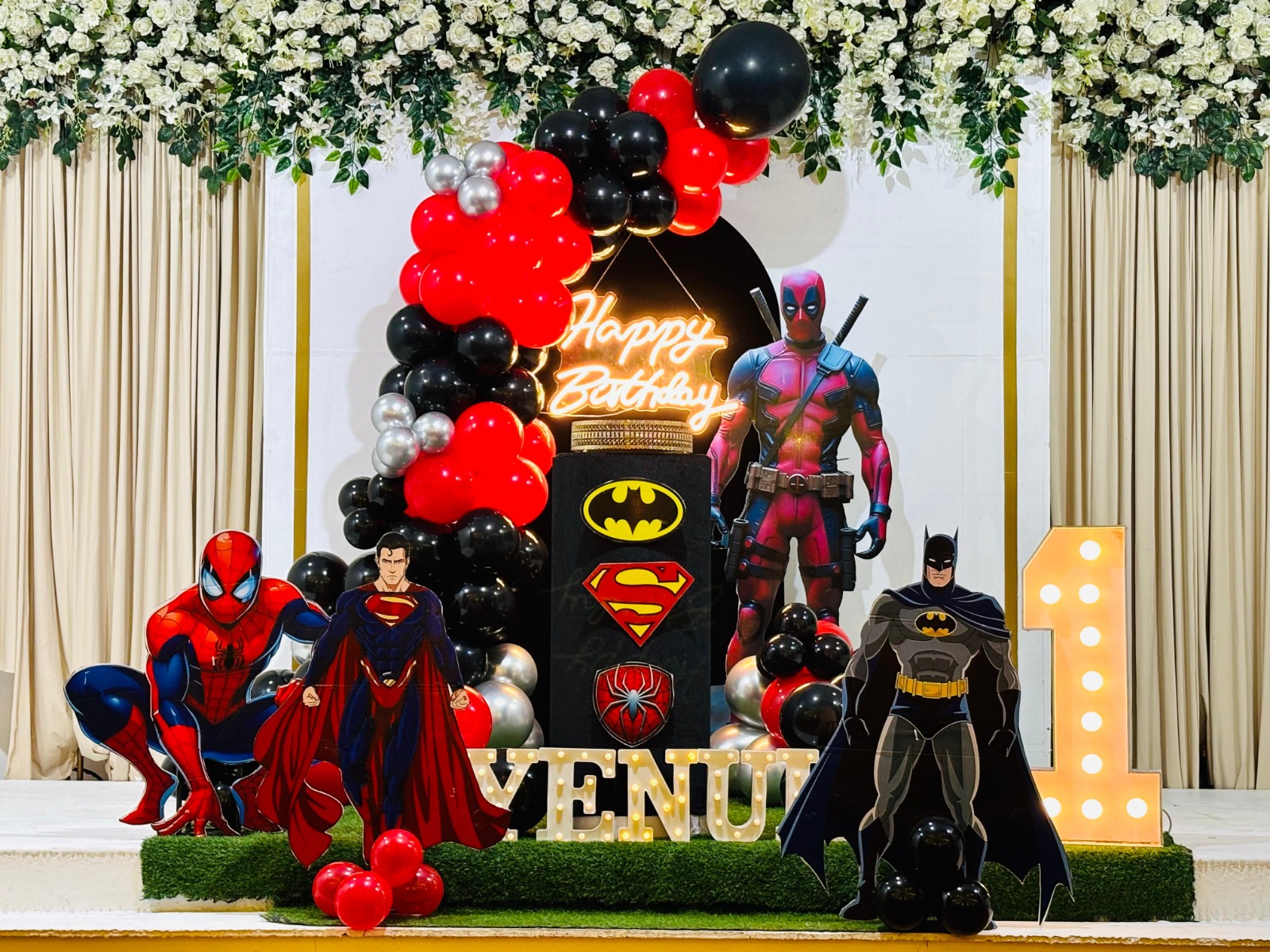 Super Heros — event decoration design in Sri Lanka