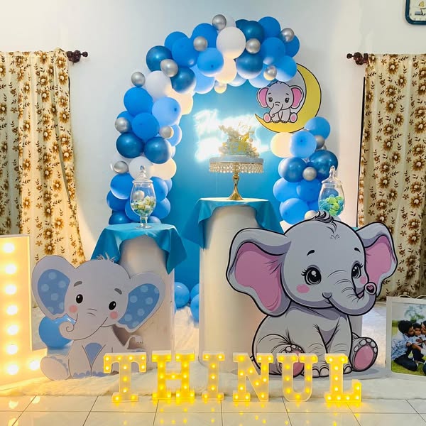 Baby Elephant — event decoration design in Sri Lanka