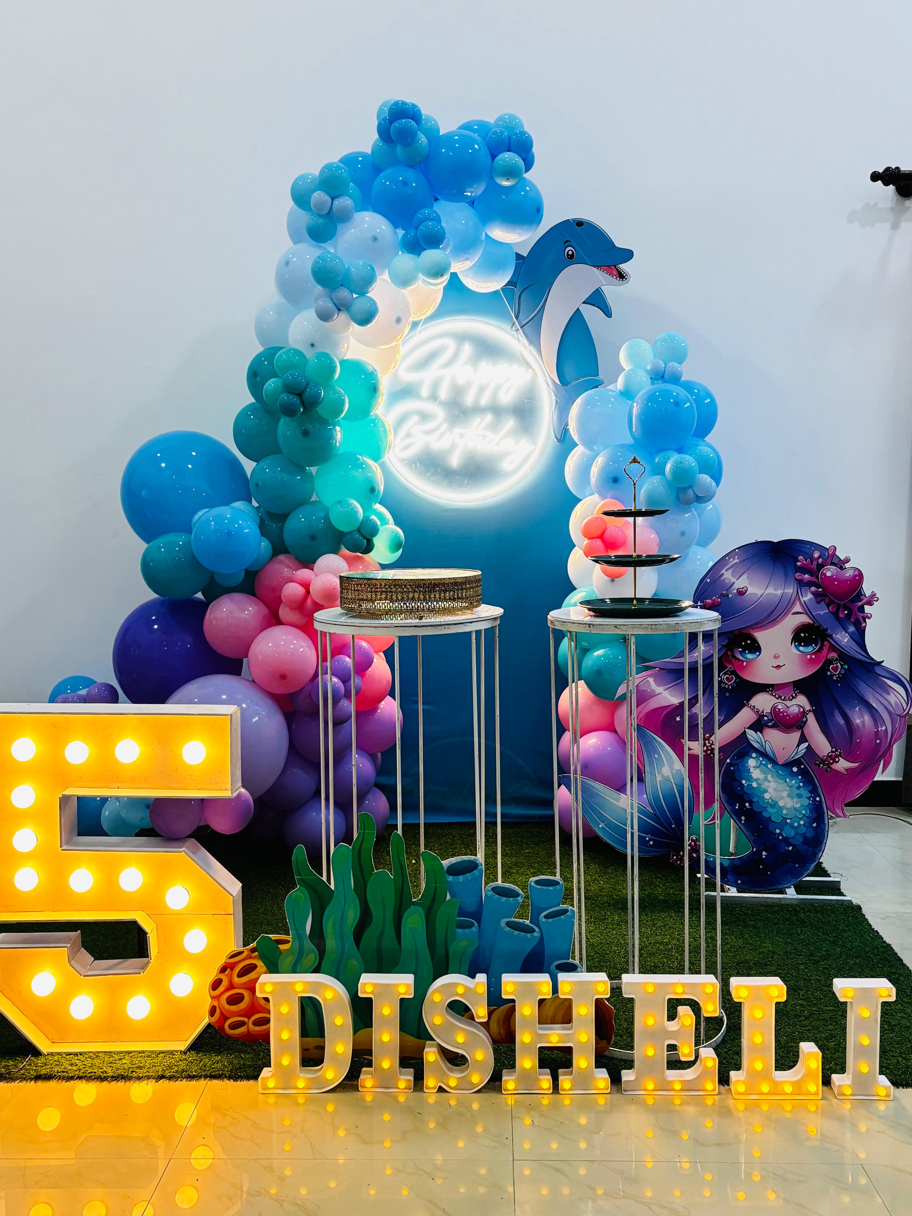 Mermaids — event decoration design in Sri Lanka