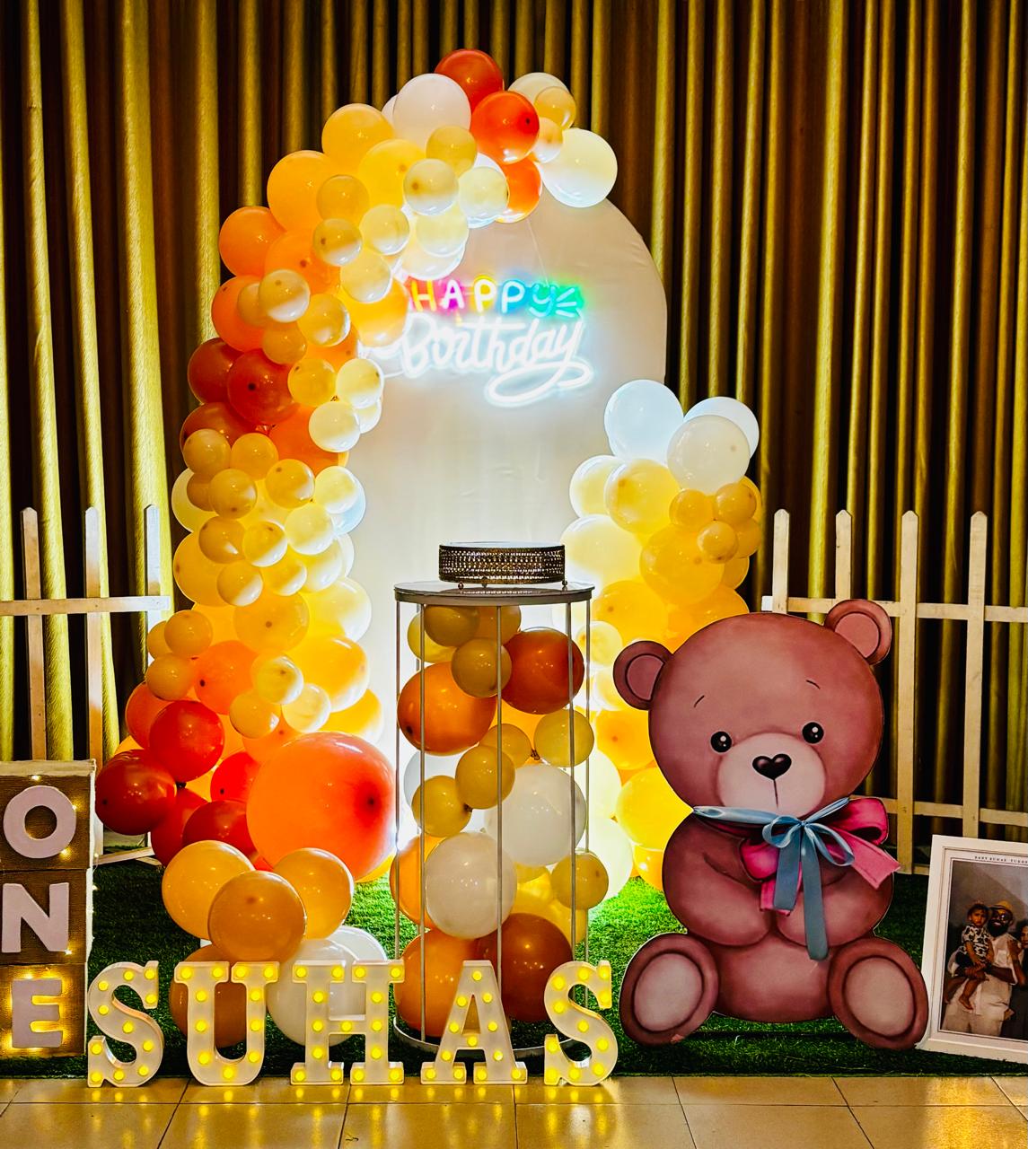 Bear — event decoration design in Sri Lanka
