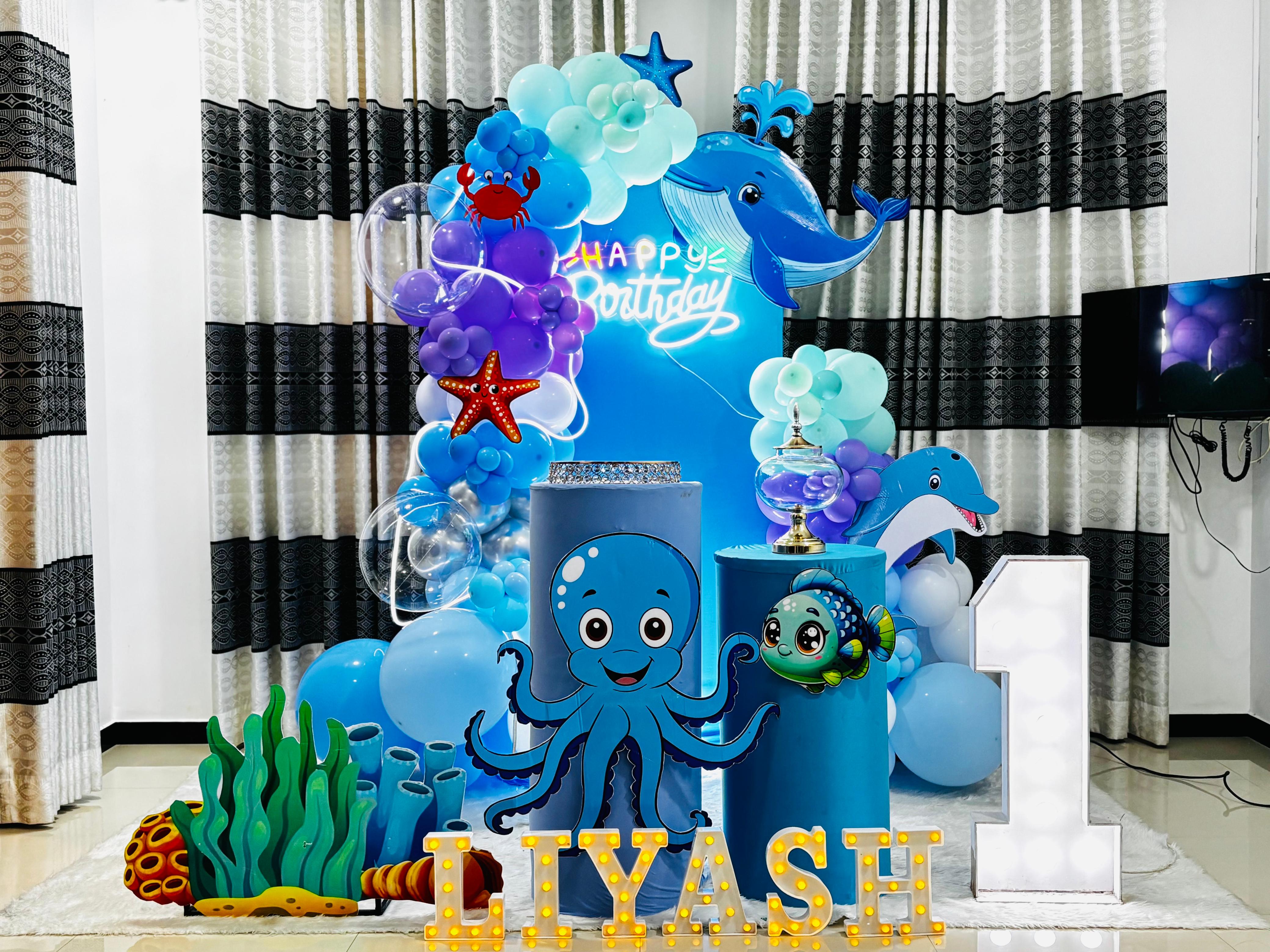 Under The Sea — event decoration design in Sri Lanka